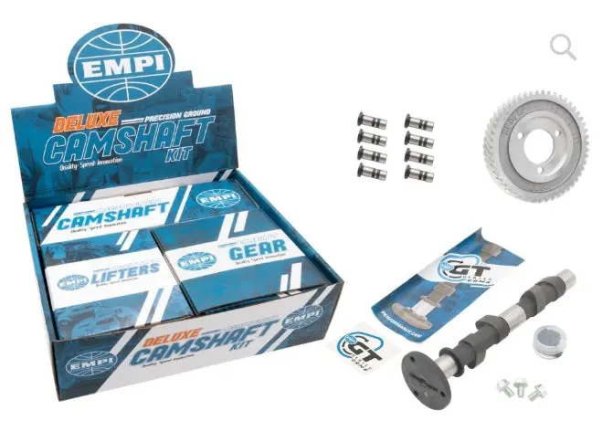 Cam Shaft Kit, Gt-1 Deluxe - Beetle/Kombi/T3 1947 To 1970 1