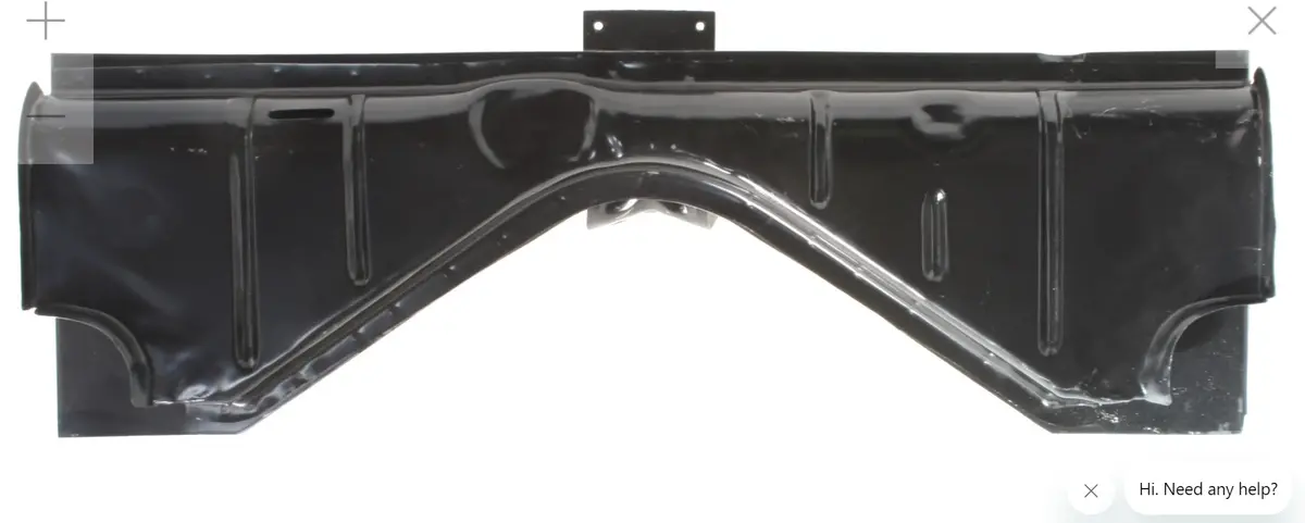 Cross Panel, Lower Front Bulkhead, Rhd Or Lhd - Beetle/Ghia 1960 To 1975 1