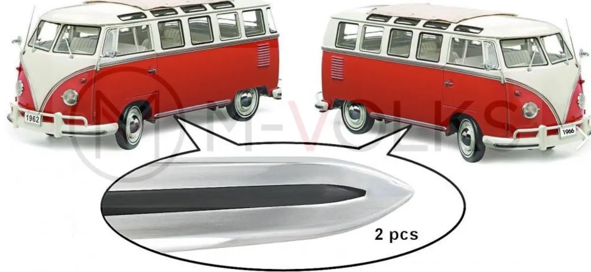 Sill Moulding Kit, Deluxe, Pair - Kombi 1950 To 1967 1