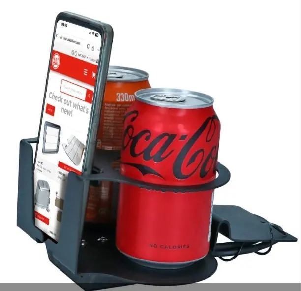 Usb Charger Cup/Phone Holder - Bay Kombi 1967 To 1979 1