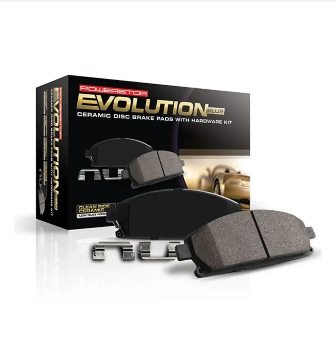 Powerstop Z17 Evolution Ceramic Front Brake Pads For '20-'25 C8 Corvette (17-8009) 1