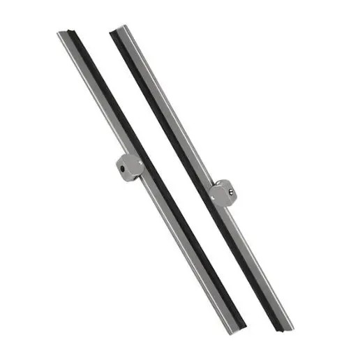 Wiper Blade Silver, Pair - Kombi 1950 To 1967 1
