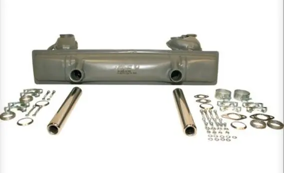 Exhaust Kit, Twin Pipe - Beetle/Ghia 1962 To 1986 1