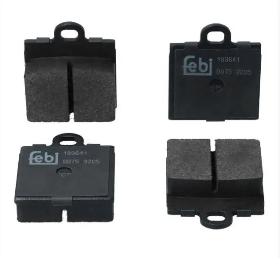 Brake Pads, Front Square - Beetle 1967 To 1971 1