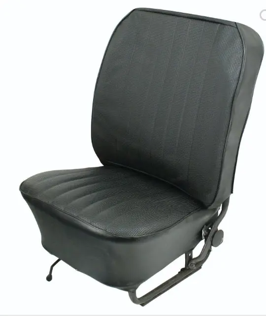 Seat Covers Vinyl Slip On, Black - Beetle 1967 To 1971 1