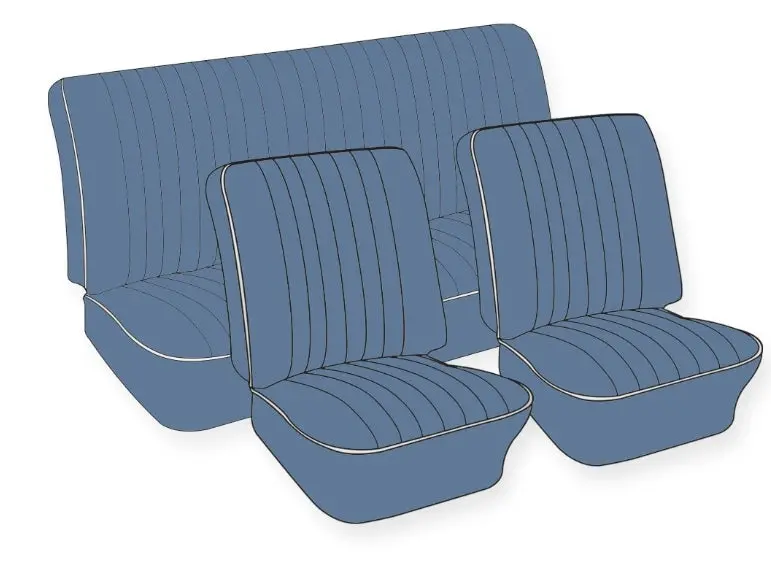 Seat Cover Set, Beetle 1965-67 1