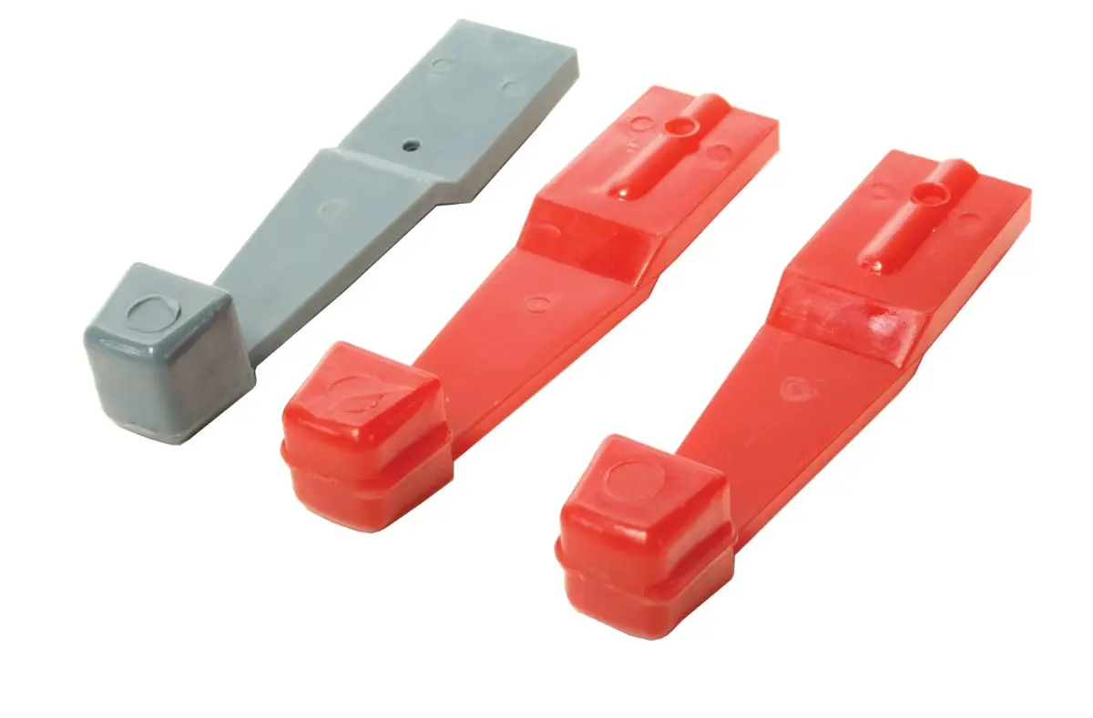 Heater Levers, Red & Blue - Kombi 1974 To 1979 3