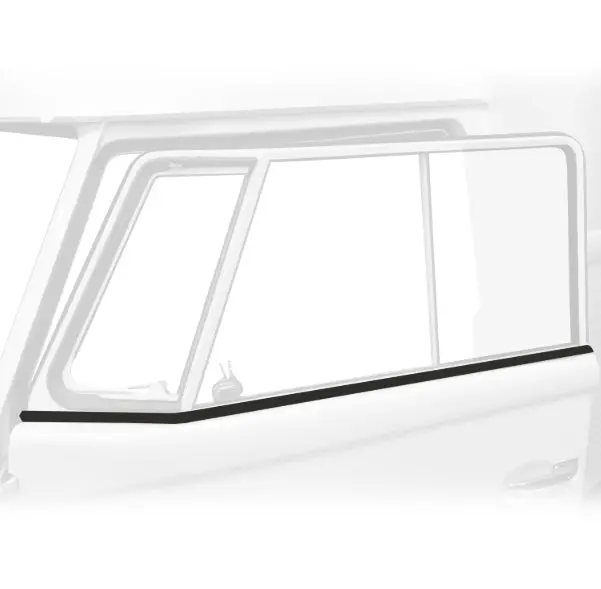 Window Frame To Door Seal, With Cut Outs, Pair - Split Kombi 1955 To 1967 1