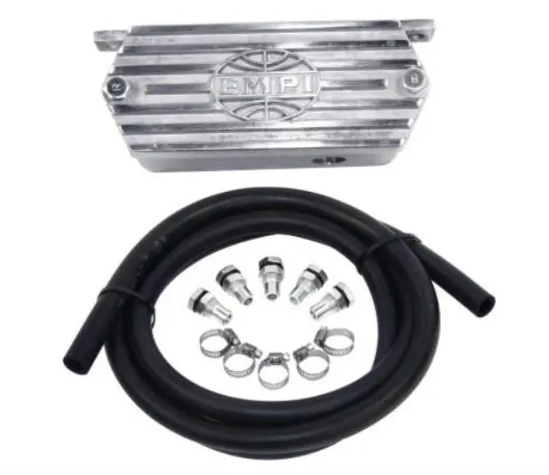Engine Oil Breather Kit, Complete, Aluminium - Beetle/Ghia/Kombi 1960 To 1983 1