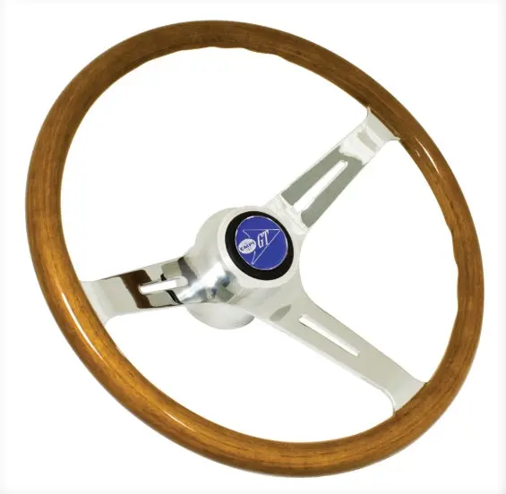 Steering Wheel Kit, Wood 380Mm - Beetle/Ghia 1958 To 1973 1