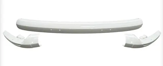 Front Bumper, 3-Piece, White - Kombi 1967 To 1972 1