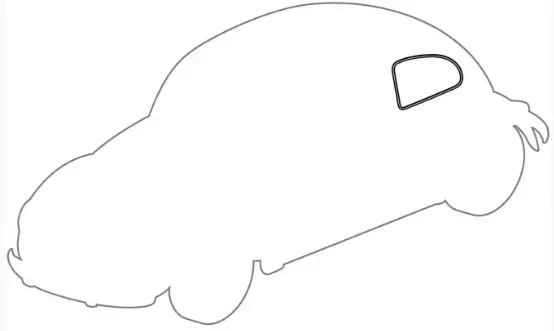 Window Seal Rear Side, Left And Right, For Trim - Beetle 1952 To 1967 3