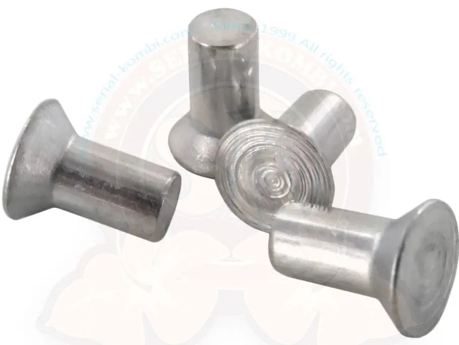 Vent Window Rivets X4, Kombi 1955-67 1