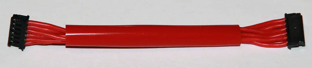 Sze508 70Mm Silicone Sensor Cable - Red 1