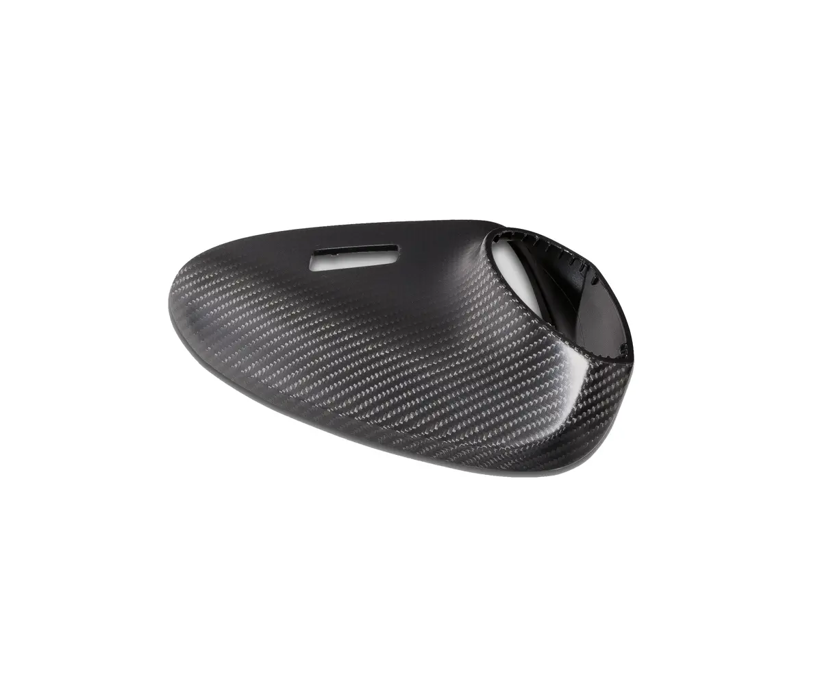 Techart Side Mirror Bottom Shells (L/R) Carbon 'Matte' Standard Design For Porsche 991/ 981 1