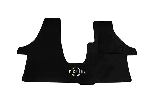 Leighton 1 + 2 Front Mat (T6) Black/Colour Logo 1