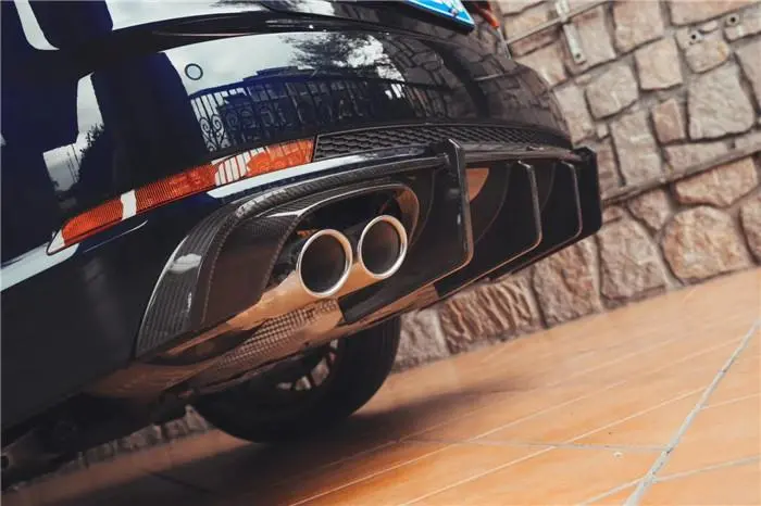 Takd Carbon Carbon Fiber Rear Diffuser Ver.1 For Audi A4 S-Line & S4 2017-2019 B9 1