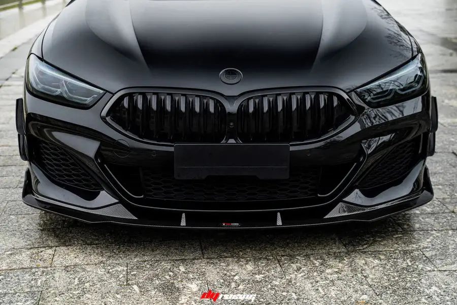Takd Carbon Dry Carbon Fiber Front Lip Ver.1 For Bmw G14 G15 G16 8 Series 840I 850I 1