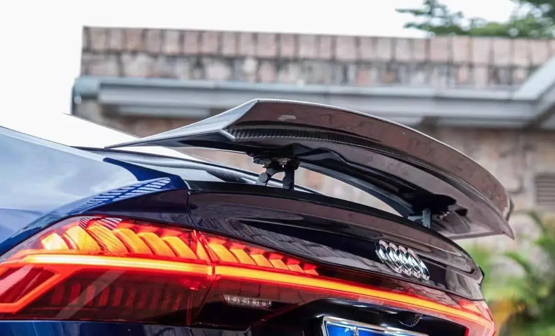 Takd Carbon Carbon Fiber Rear Spoiler For Audi Rs7 S7 A7 C8 2019+ 1