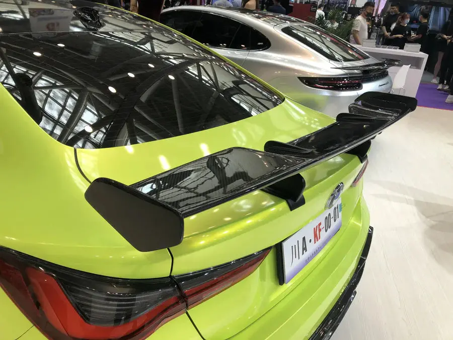 Takd Carbon Dry Carbon Fiber Rear Spoiler Wing For Bmw 4 Series G22 G23 430I M440i 2020+ 3