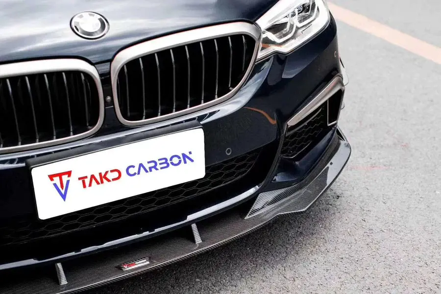 Takd Carbon Dry Carbon Fiber Front Lip For Bmw 5 Series G30 2017-2020 Pre-Facelift 1