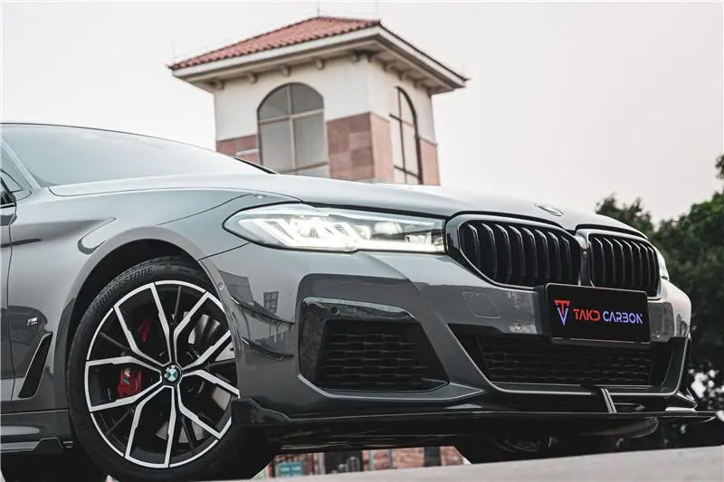 Takd Carbon Dry Carbon Fiber Front Lip For Bmw 5 Series G30 2021+On Facelift 1