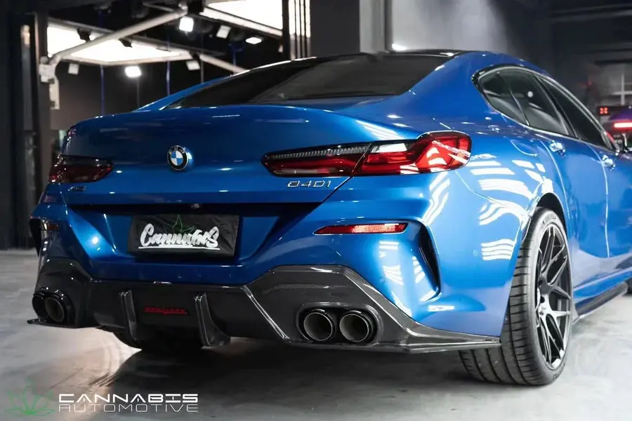 Takd Carbon Dry Carbon Fiber Rear Diffuser Ver.1 For Bmw G14 G15 G16 8 Series 840I 850I 1