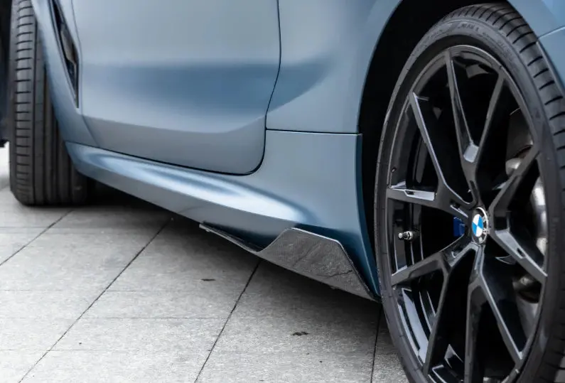 Takd Carbon Dry Carbon Fiber Side Skirts For Bmw G14 G15 G16 8 Series Convertible Coupe Sedan 1