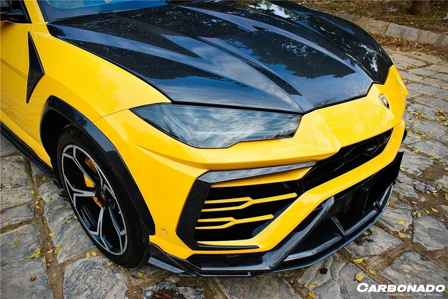 Carbonado 2018-2022 Lamborghini Urus Tc Style Carbon Fiber Hood 1