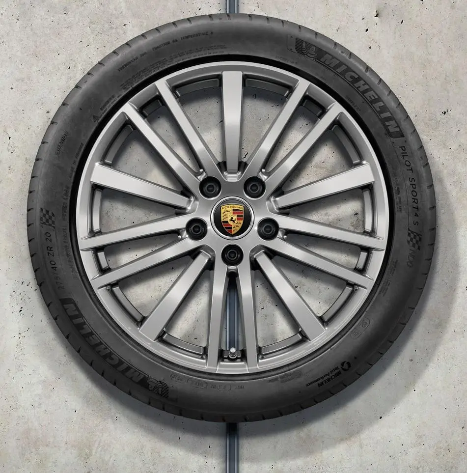20" Porsche Panamera Design Oe Complete Wheel Set 1