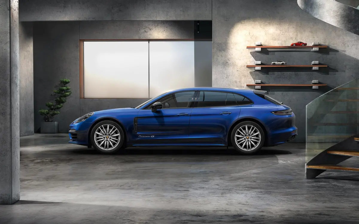 20" Porsche Panamera Design Oe Complete Wheel Set 2