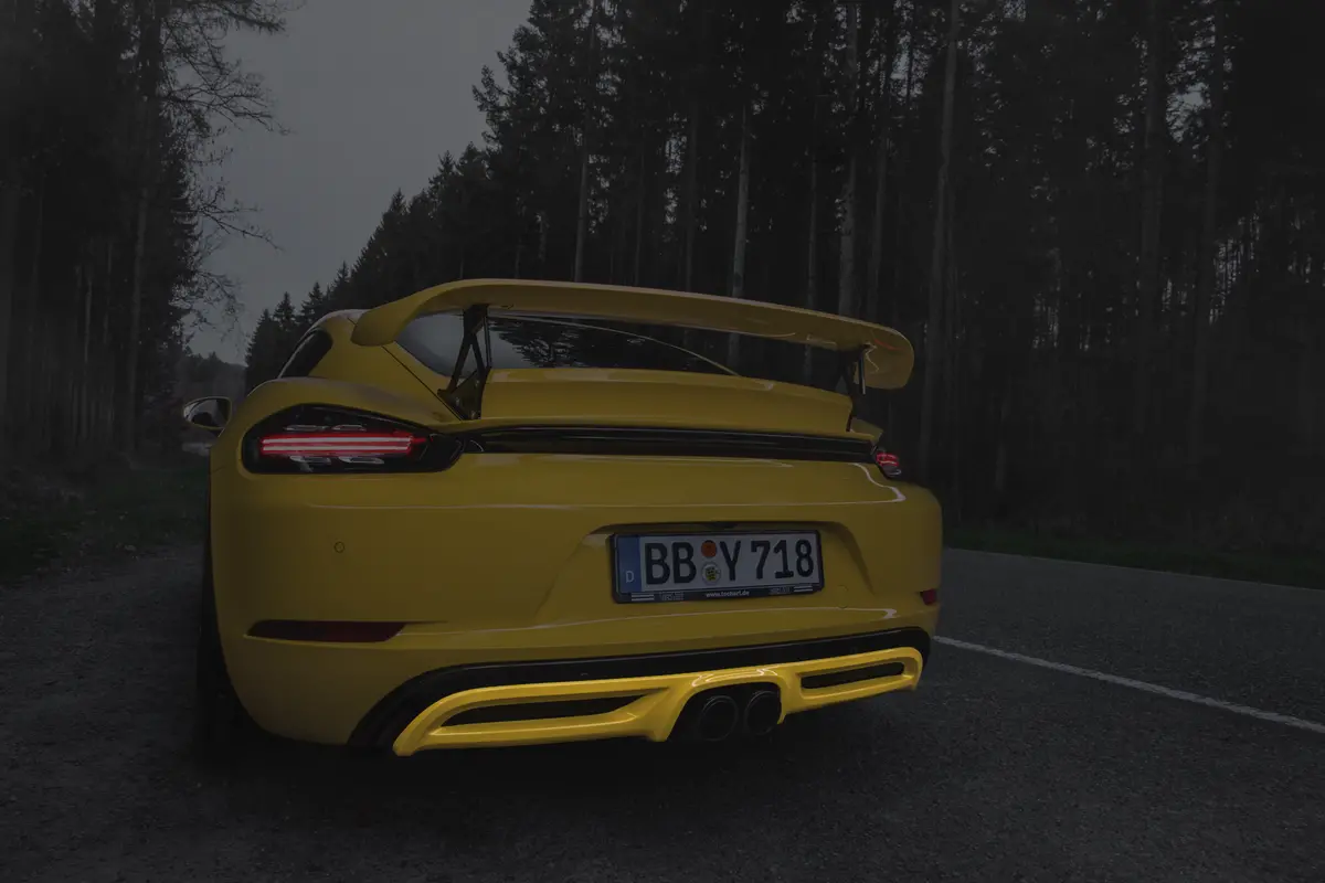 Techart Diffusor Add-On For Porsche 718 Boxster & Cayman 1