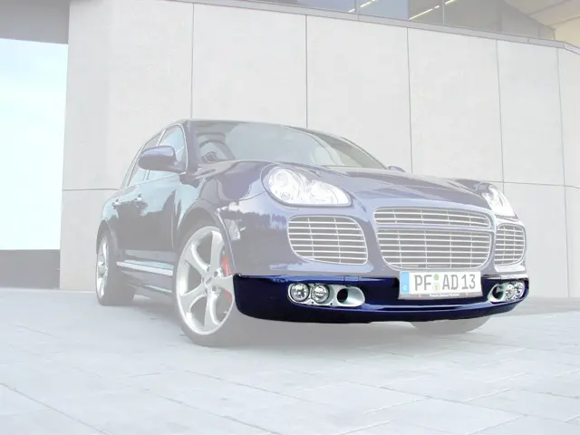 Techart Front Spoiler I For Porsche 955 Cayenne Turbo 1