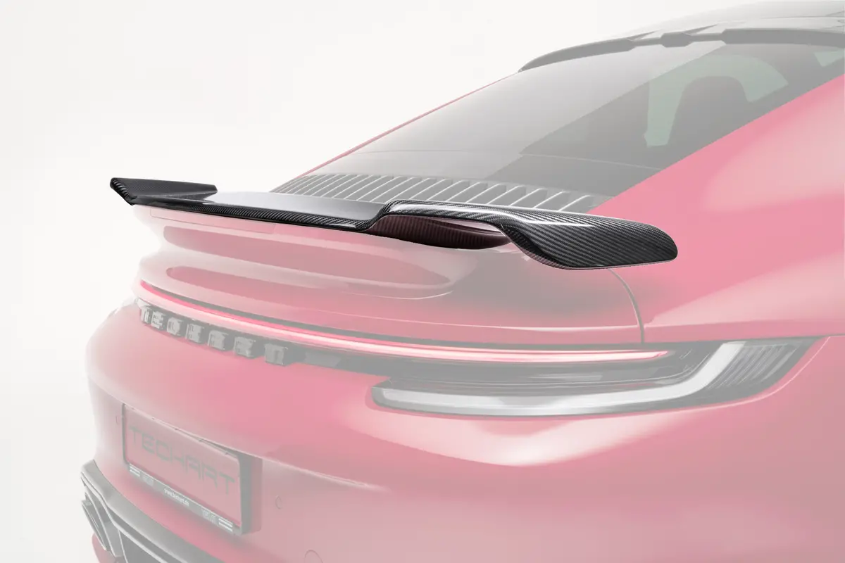 Techart Carbon Rear Spoiler I For Porsche 992 911 Turbo (S) 1
