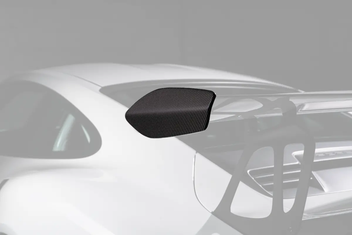 Techart Rear Spoiler Panels Carbon 'Matte' For Porsche 991.1 Gt3 Rs 1