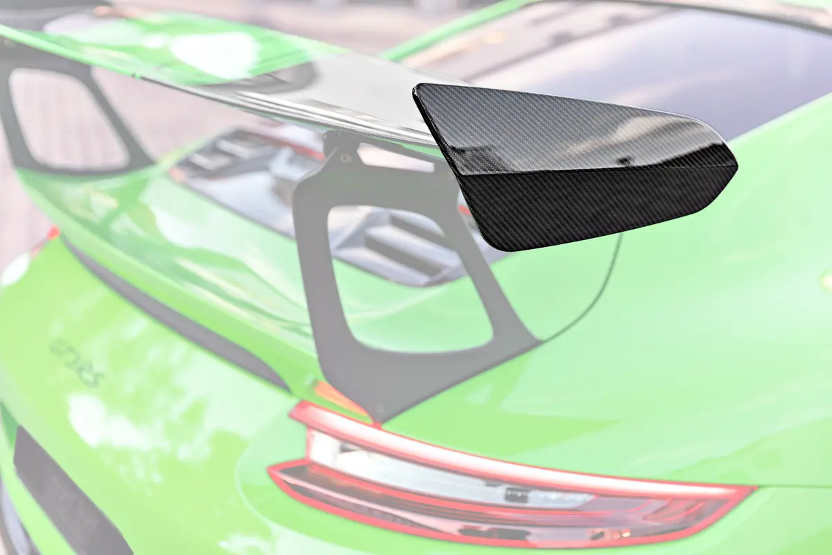 Techart Rear Spoiler Panels Carbon 'Matte' For Porsche 991.2 Gt3 Rs From My18 1