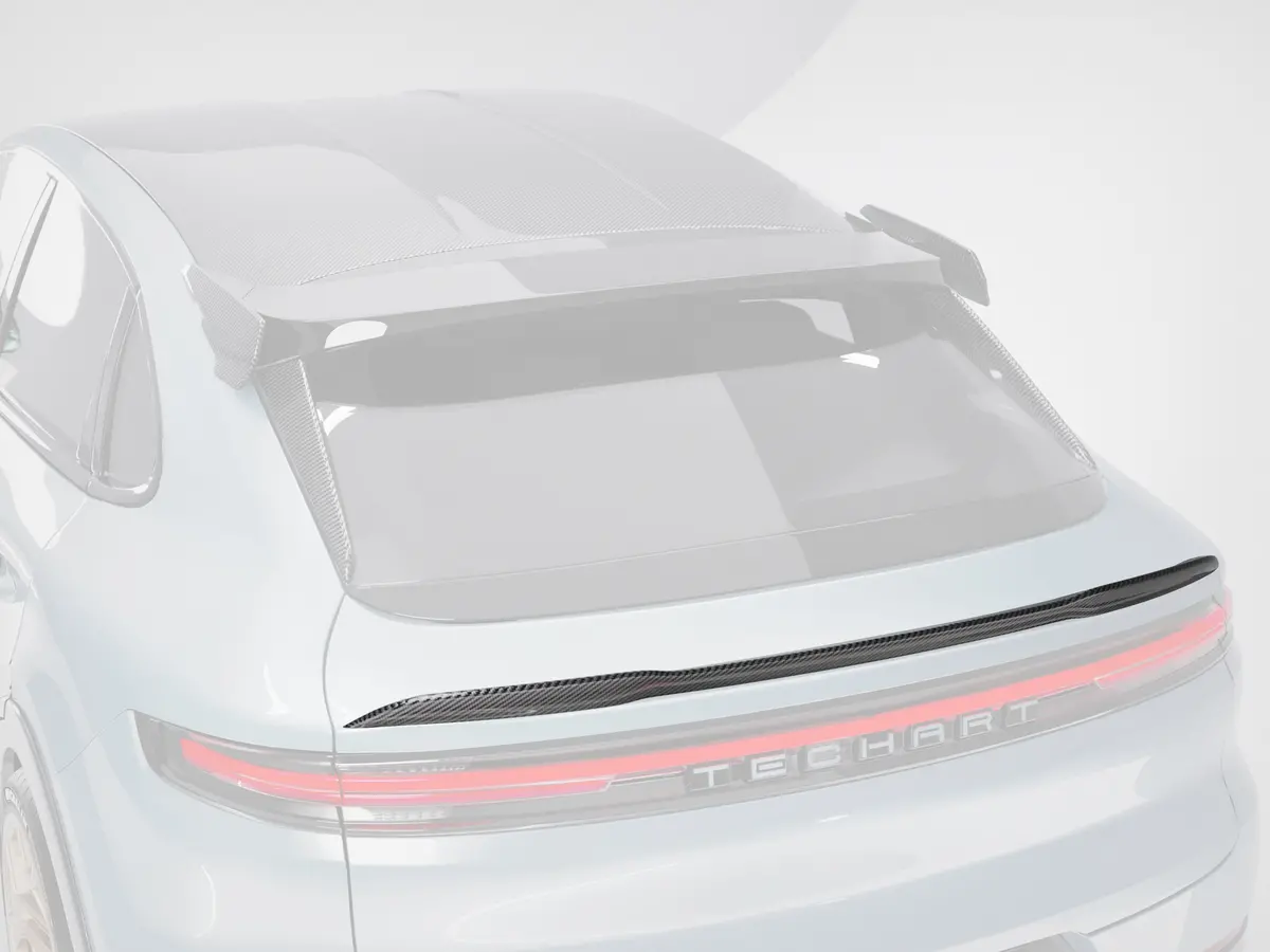 Techart Carbon Trim Aerokit For Porsche E3.2 Cayenne Coupe 2024+ 4