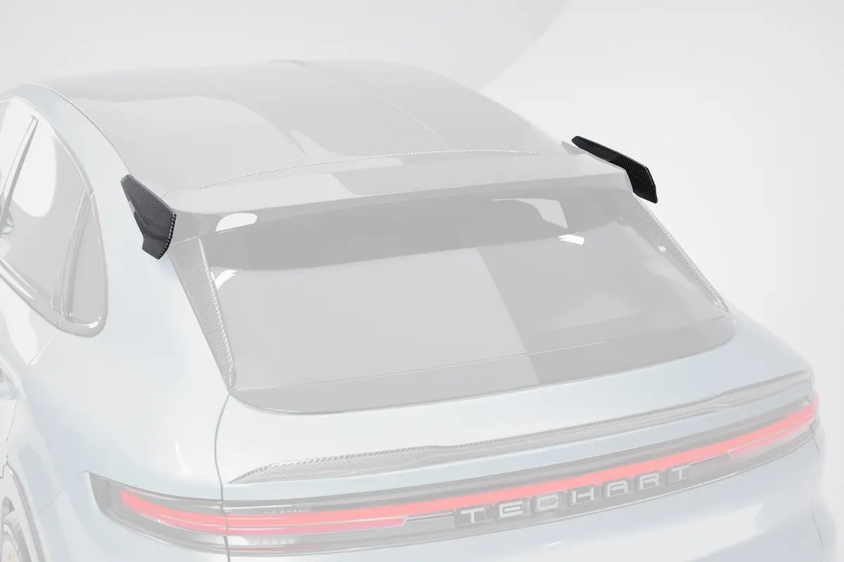 Techart Roof Spoiler End Plates For Porsche 9Yb (E3) Cayenne Coupe 1