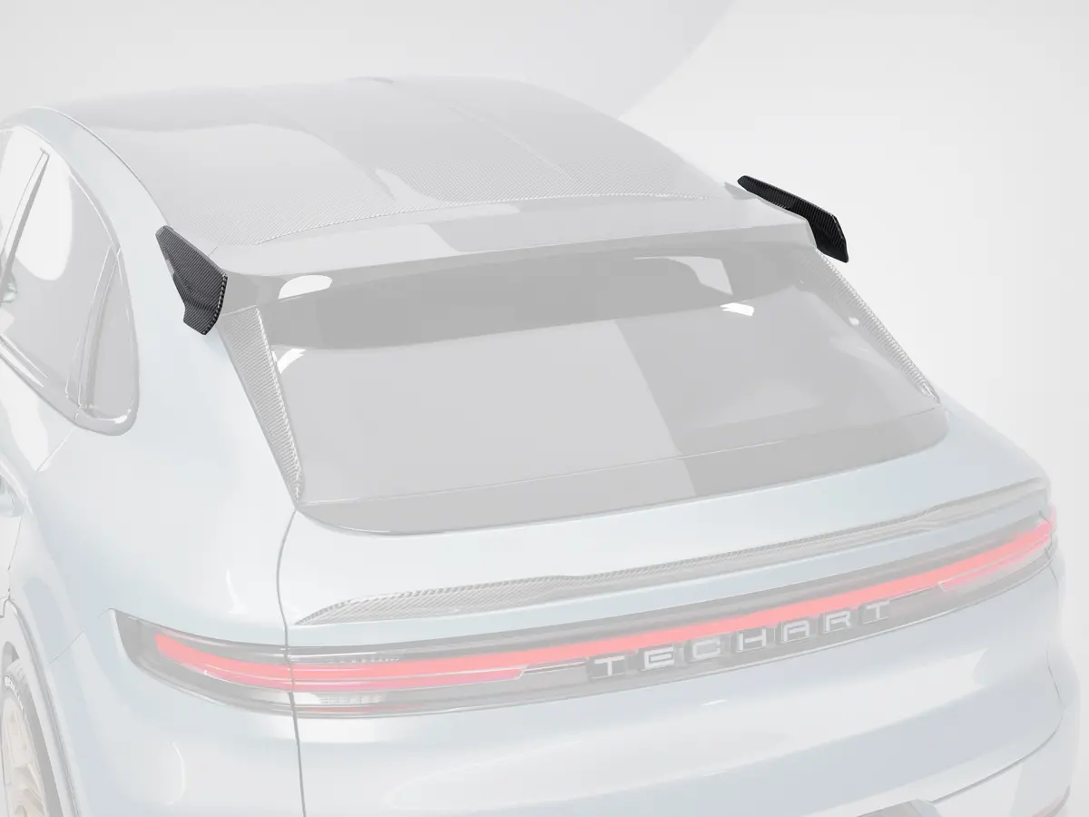 Techart Carbon Trim Aerokit For Porsche E3.2 Cayenne Coupe 2024+ 5