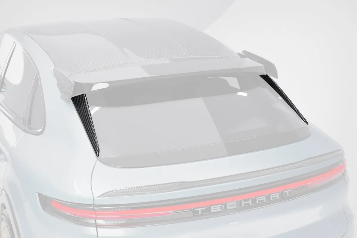 Techart Carbon Aero Curtains Rear Hatch For Porsche 9Yb(E3) Cayenne Coupe 2018-2023 1