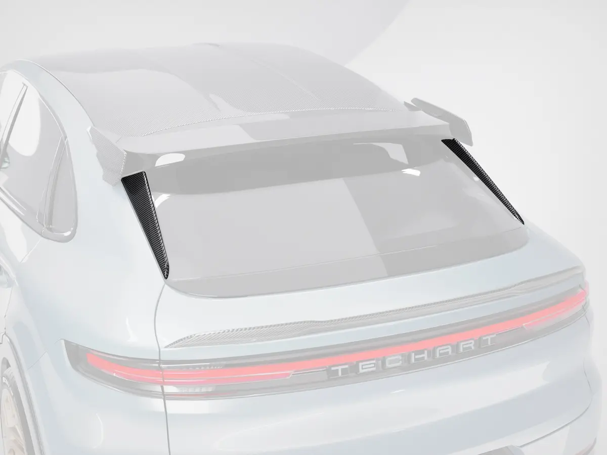Techart Carbon Trim Aerokit For Porsche E3.2 Cayenne Coupe 2024+ 7