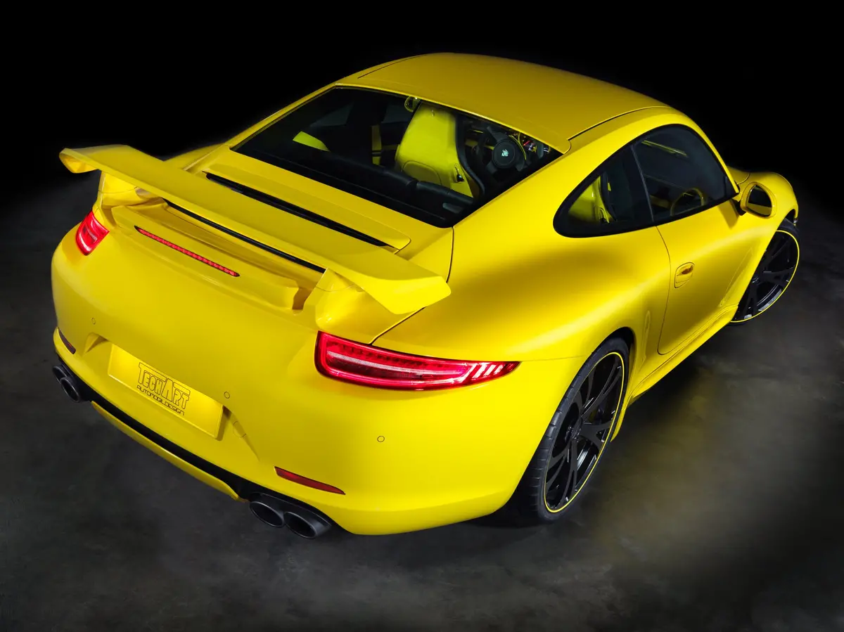 Techart Rear Spoiler Ii For Porsche 991.1 911 Carrera 2012-2016 1