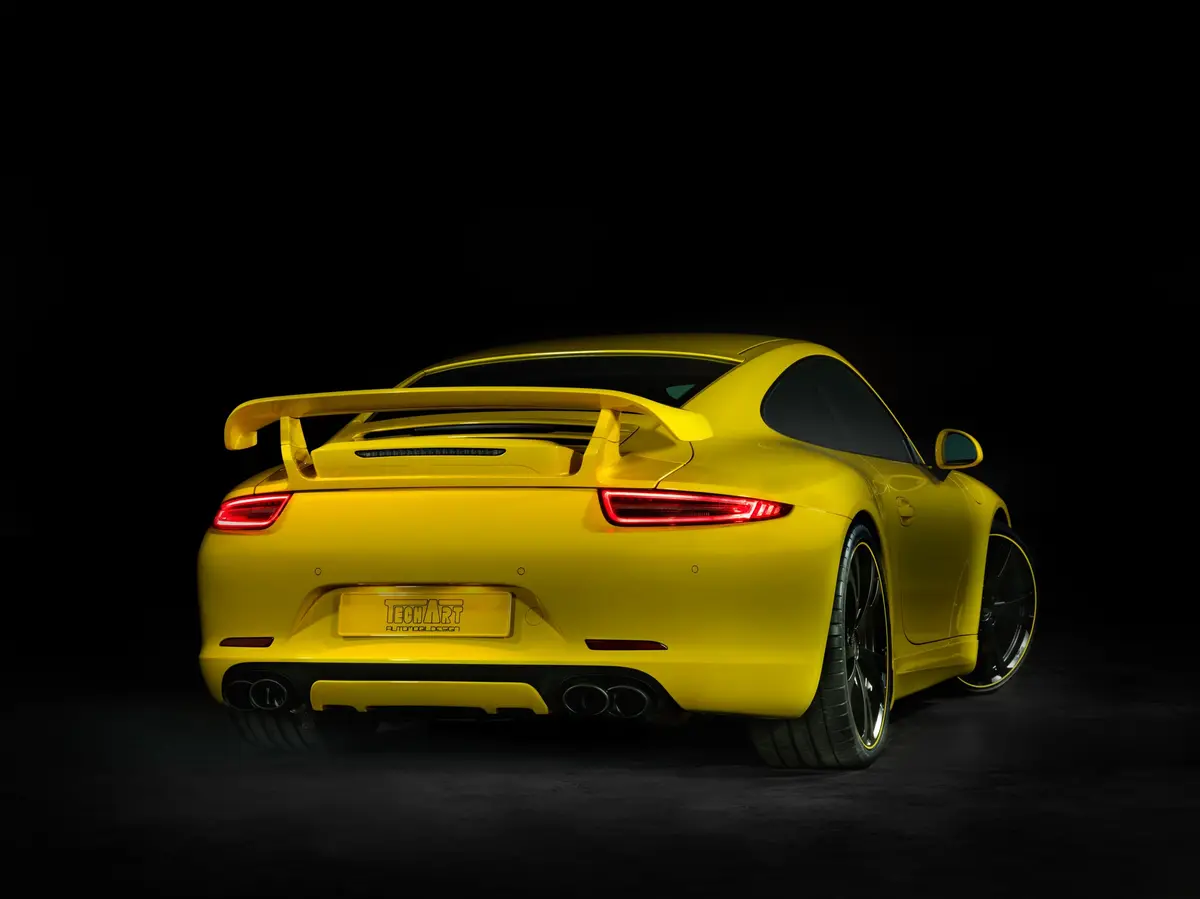 Techart Rear Spoiler Ii For Porsche 991.1 911 Carrera 2012-2016 2