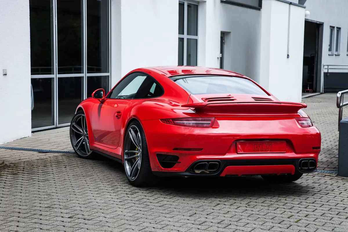 Techart Diffusor Add-On For Rear Apron For Porsche 991.1 911 Turbo (S)  2012-2016 1