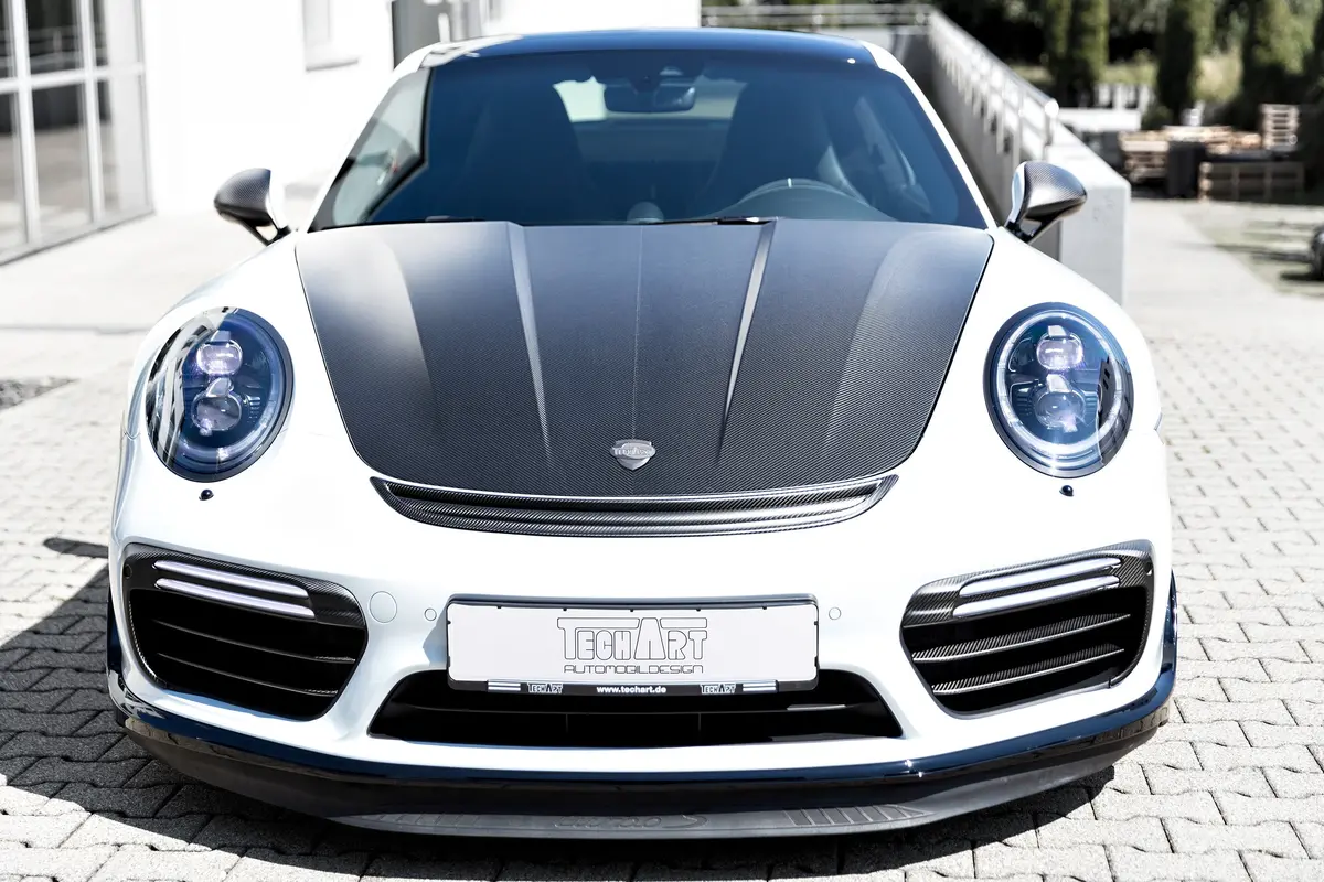 Techart Carbon Fiber Aero Hood For Porsche 991 911 Carrera / 718 Boxster & Cayman 6