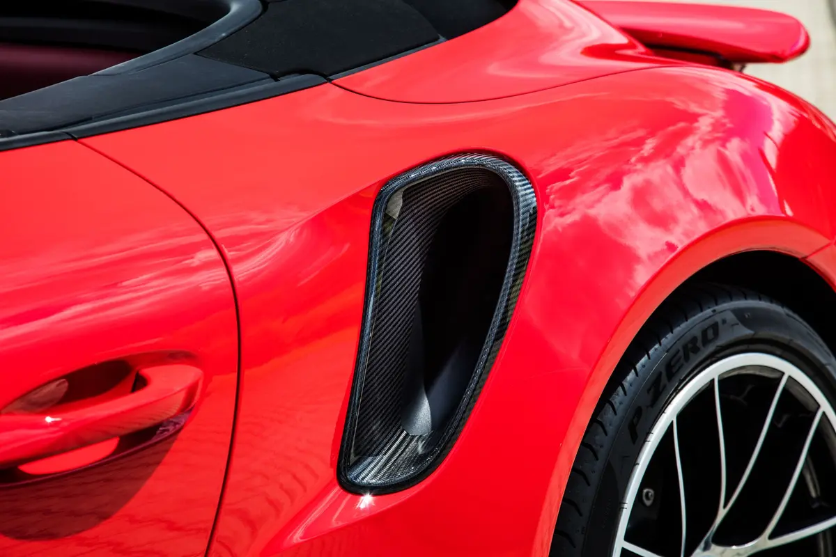 Techart Carbon Side Air Intakes For Porsche 991 911 Turbo (S) 1