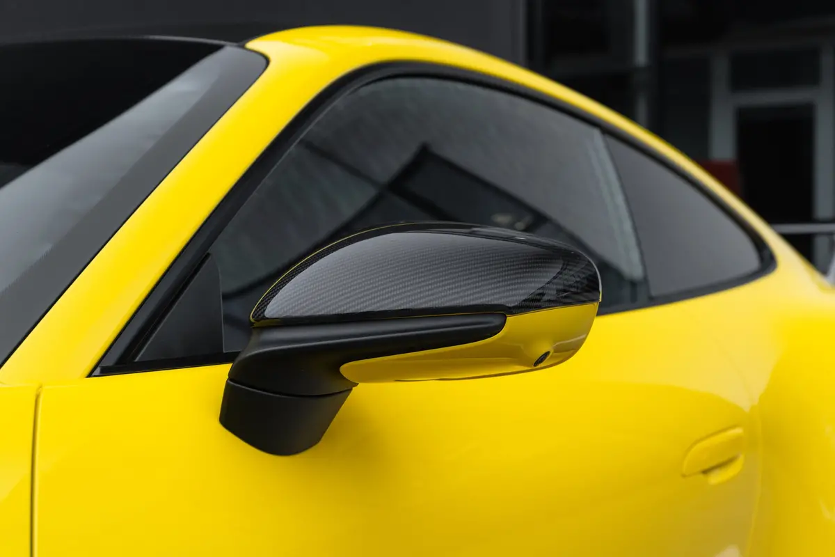 Techart Carbon Side Mirror Trims For Porsche 992 911 Carrera 1