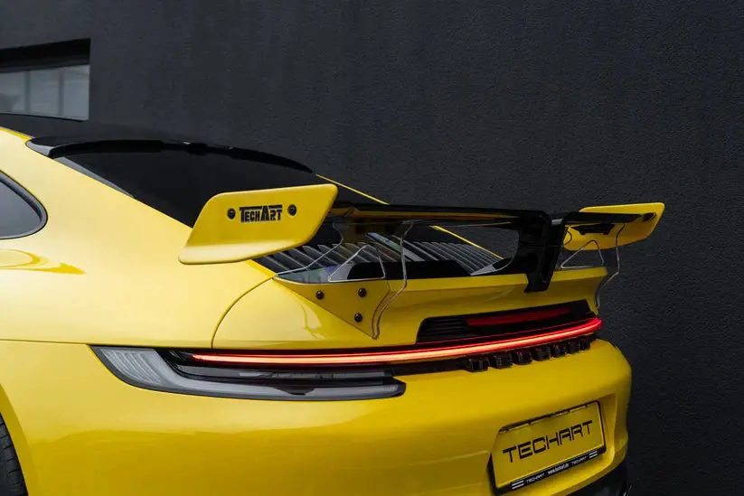 Techart Rear Spoiler Ii For Porsche Carrera 911 992 1