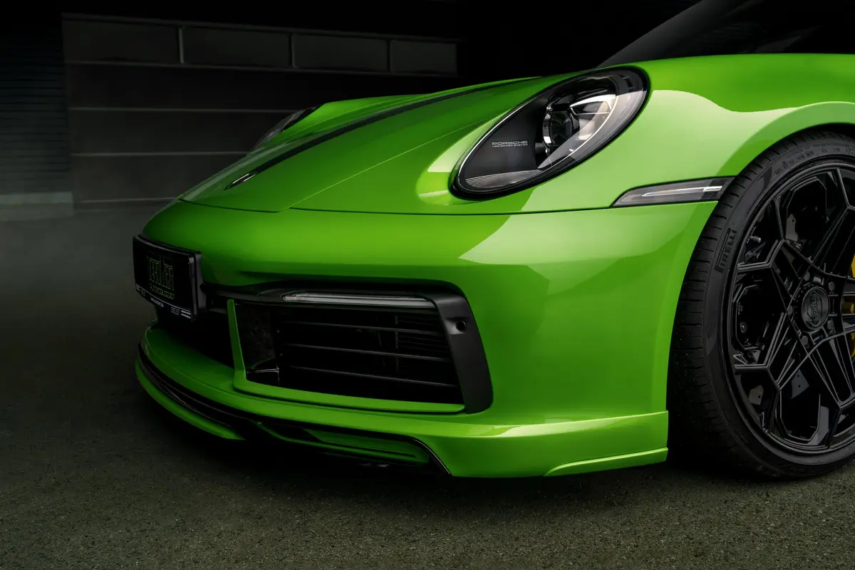 Techart Front Spoiler For Porsche 992.1 911 Carrera Up To My2024 1