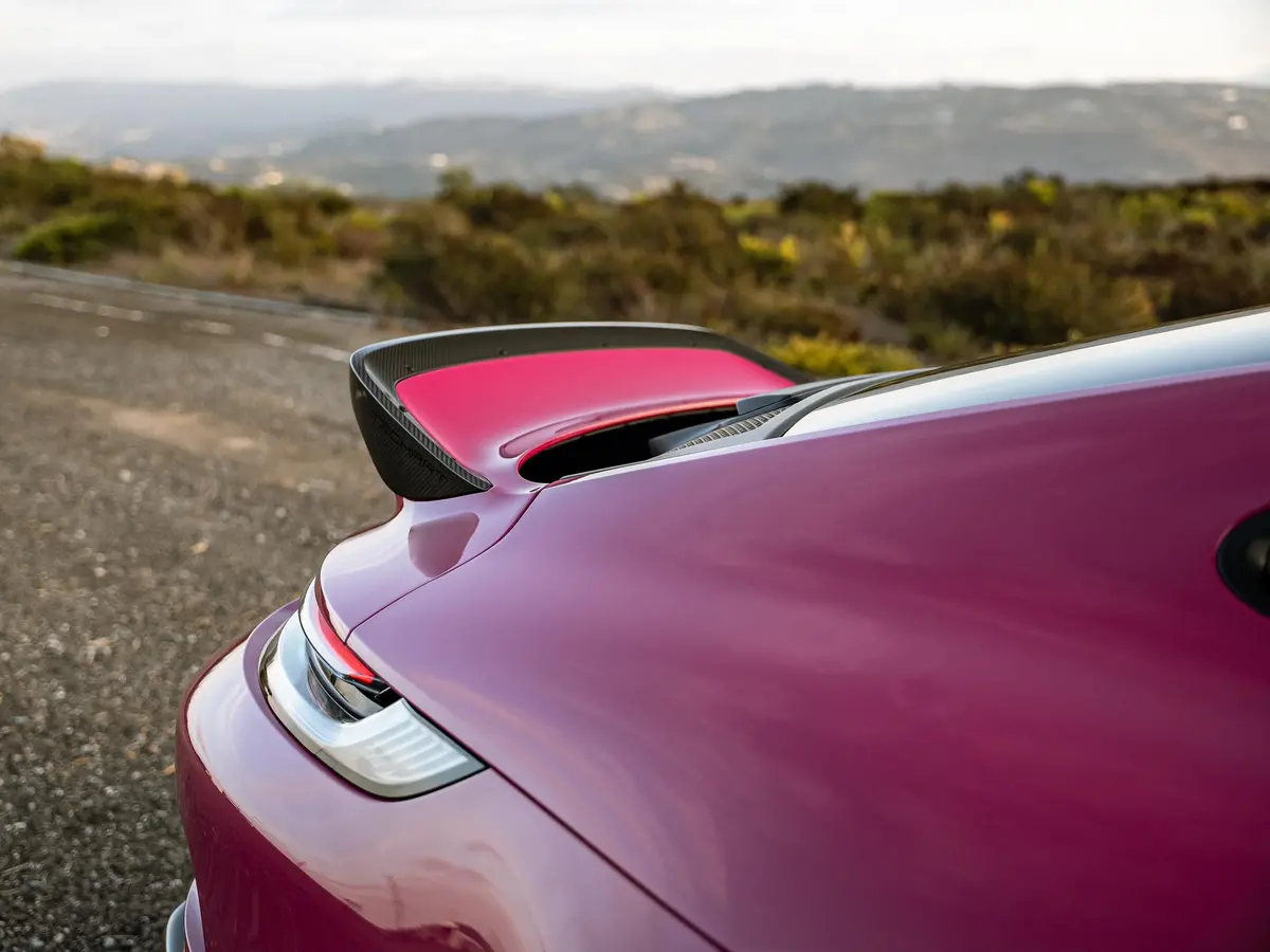 Techart Rear Spoiler Iii ( Ducktail ) For Porsche 992 Coupé (911 Carrera/ Turbo/ Gt3 Touring ) 1